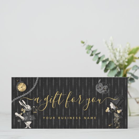 Alice in Wonderland  illustraties (Staand voorkant)