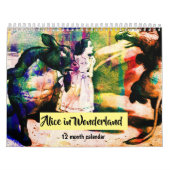 Alice in Wonderland Illustraties 2026 Kalender (Hoes)