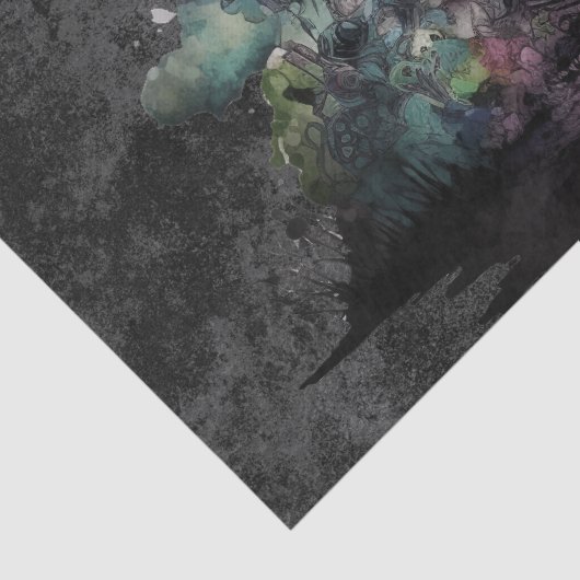 Alice in Wonderland | In het konijnengat Tissuepapier (Detail)