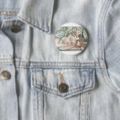 Alice in Wonderland in slaap Ronde Button 5,7 Cm (In situ)