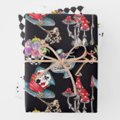 Alice in Wonderland inpakpapier (Set van 3) (In situ)