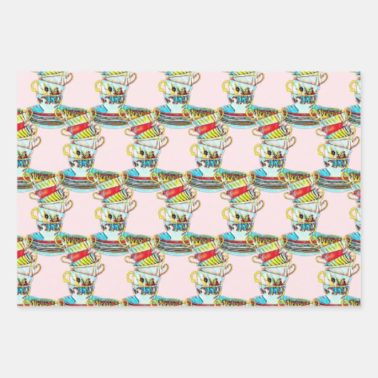 Alice in Wonderland Inpakpapier Vel (Voorkant 3)