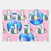 Alice in Wonderland Inpakpapier Vel (Voorkant)