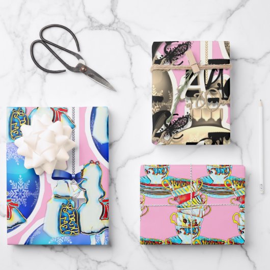 Alice in Wonderland Inpakpapier Vel (Voorkant)