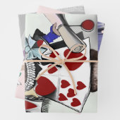 Alice in wonderland inpakpapier vel (In situ)