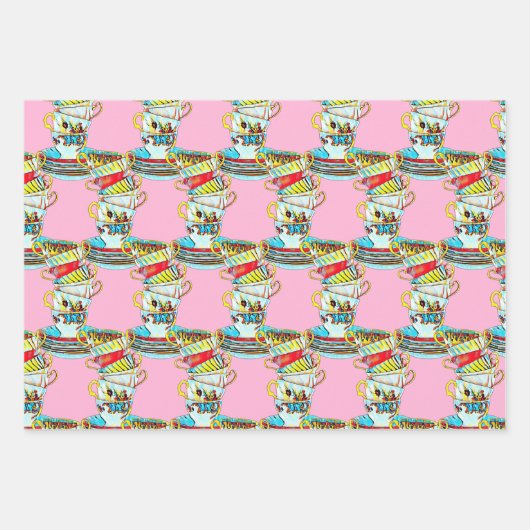 Alice in Wonderland Inpakpapier Vel (Voorkant 3)