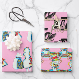 Alice in Wonderland Inpakpapier Vel