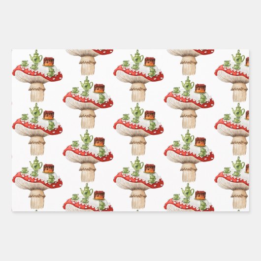 Alice in Wonderland Inpakpapier Vel (Voorkant 3)