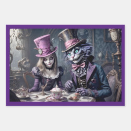 Alice in Wonderland Inpakpapier Vel