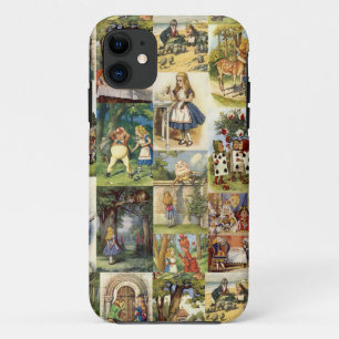 Alice in Wonderland Inphone case collage
