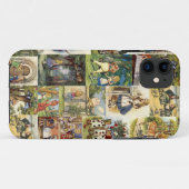 Alice in Wonderland Inphone case collage (Achterkant (horizontaal))