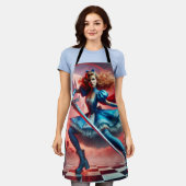 Alice in Wonderland Inspired Schort (Gedragen)