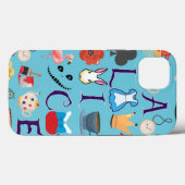 Alice in Wonderland iPhone 13 hoesje ontwerp (Achterkant (horizontaal))