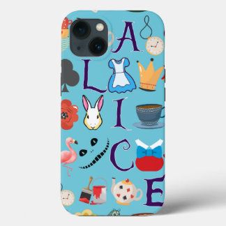 Alice in Wonderland iPhone 13 hoesje ontwerp