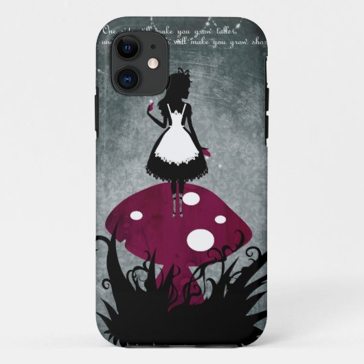 Alice in Wonderland iPhone Case (Achterkant)