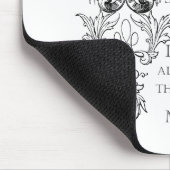 Alice in Wonderland Jabberwocky Poem Mousepad Muismat (Hoek)