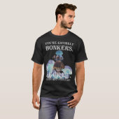 Alice in Wonderland - Je bent helemaal gek T-shirt (Voorkant volledig)