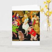 Alice in Wonderland, Jessie Willcox Smith Kaart (Gele Bloem)