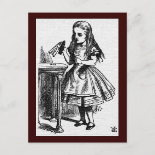 Alice in wonderland John Tenniel Briefkaart