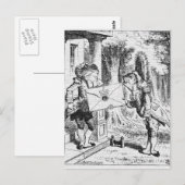 Alice in Wonderland John Tenniel Briefkaart (Voorkant / Achterkant)