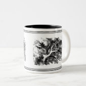 Alice in Wonderland John Tenniel Illustration Mok (Voorkant rechts)