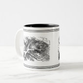 Alice in Wonderland John Tenniel Illustration Mok (Voorkant links)