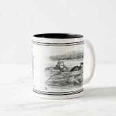 Alice in Wonderland John Tenniel Illustration Mok (Voorkant rechts)