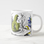 Alice in Wonderland Jumbo Mok (Rechts)