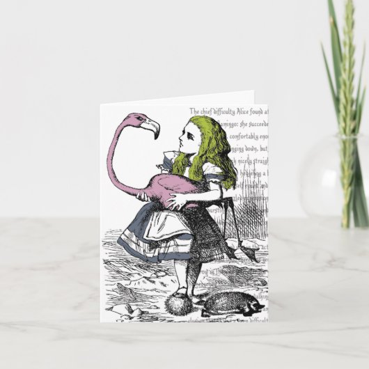 Alice in Wonderland Kaart (Voorkant)