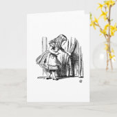Alice in Wonderland Kaart (Gele Bloem)