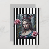 Alice in Wonderland Kaart (Voorkant / Achterkant)