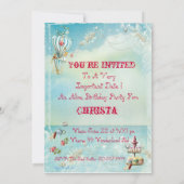 Alice in Wonderland Kaart (Achterkant)