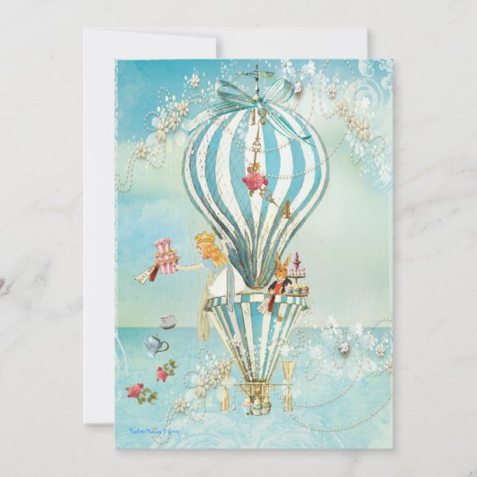 Alice in Wonderland Kaart (Voorkant)