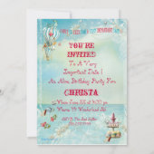 Alice in Wonderland Kaart (Achterkant)