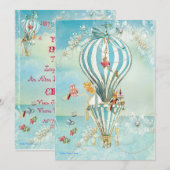 Alice in Wonderland Kaart (Voorkant / Achterkant)