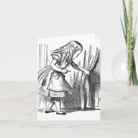 Alice in Wonderland Kaart (Voorkant)