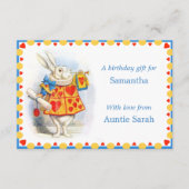 Alice in Wonderland Kaarten van de Birthday Gift E (Voorkant)