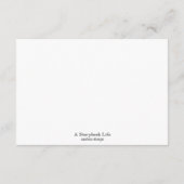 Alice in Wonderland Kaarten van de Birthday Gift E (Achterkant)