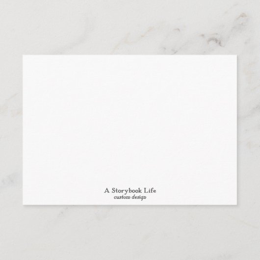 Alice in Wonderland Kaarten van de Birthday Gift E (Achterkant)