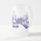 Alice in Wonderland Karakters Tall Mok/Stein Matglas Bierpul (Voorkant rechts)