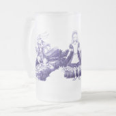Alice in Wonderland Karakters Tall Mok/Stein Matglas Bierpul (Voorkant links)
