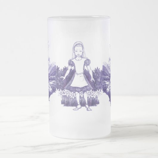 Alice in Wonderland Karakters Tall Mok/Stein Matglas Bierpul (Center)