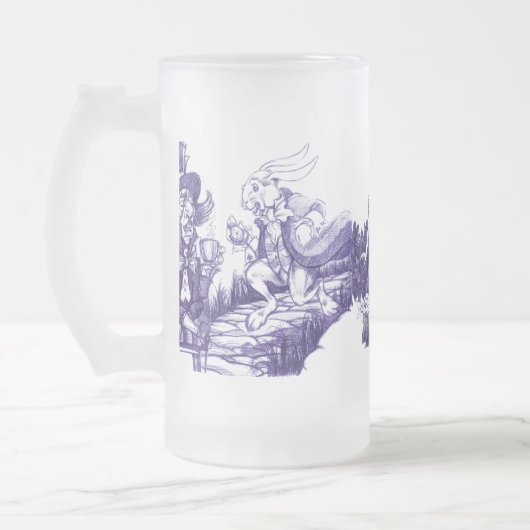 Alice in Wonderland Karakters Tall Mok/Stein Matglas Bierpul (Links)