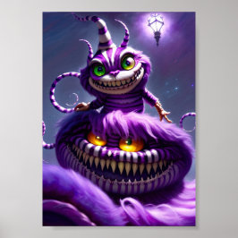 Alice in wonderland katten poster