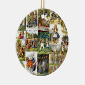 alice in wonderland keramisch ornament (Rechts)