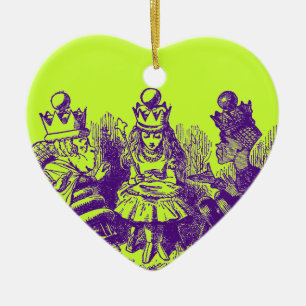  Alice in Wonderland Keramisch Ornament
