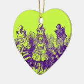 Alice in Wonderland Keramisch Ornament (Links)