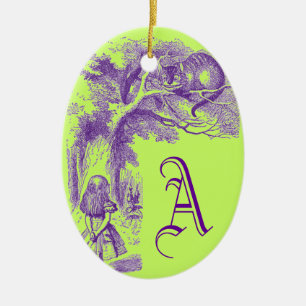  Alice in Wonderland Keramisch Ornament