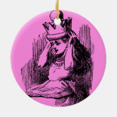 Alice in Wonderland Keramisch Ornament (Achterkant)