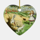 Alice in Wonderland Keramisch Ornament (Achterkant)